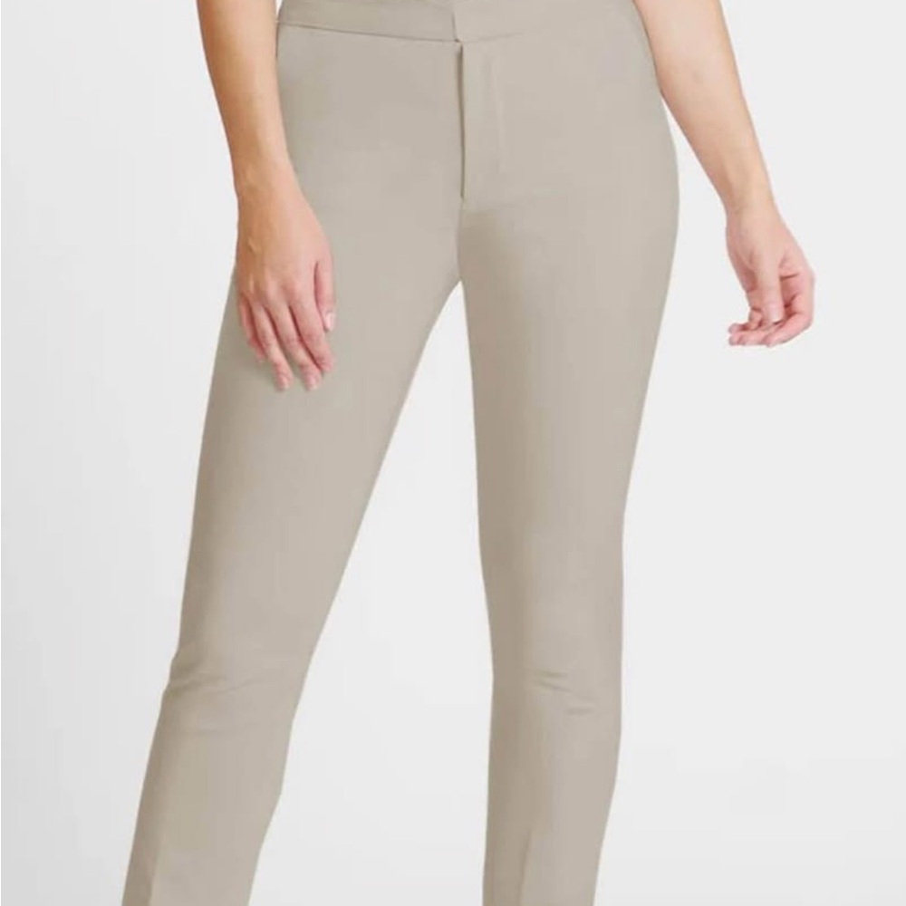 Peace of Cloth Tan Skinny Pants Professional Fit
